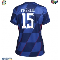 Ženski Nogometni dresi Hrvaška Mario Pasalic #15 Gostujoči EP 2024 Kratek Rokav